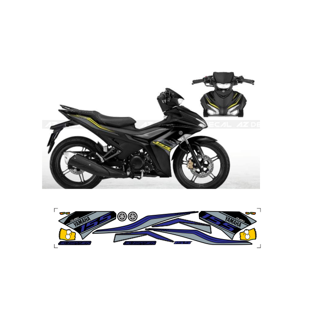 tem rời EXCITER 155C cao cấp đa dạng màu sắc