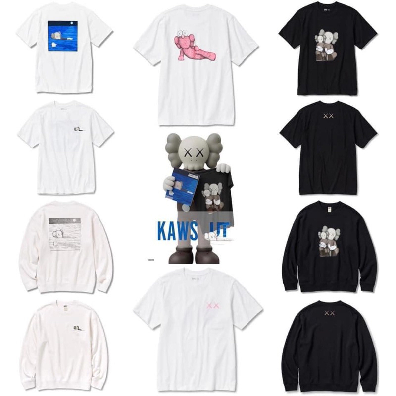 Áo KAWS Uni/qlo Nhật Bản | Shopee Việt Nam