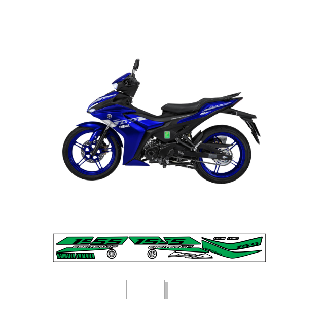 tem rời EXCITER 155C cao cấp đa dạng màu sắc