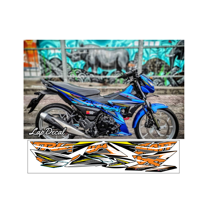 tem rời SATRIA 150C cao cấp đa dạng màu sắc