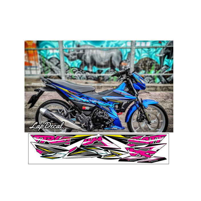 tem rời SATRIA 150C cao cấp đa dạng màu sắc