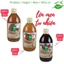 Giấm lựu - giấm táo hữu cơ lên men tự nhiên có giấm cái 500ml Probios, Milan - hỗ trợ giảm cân detox cơ thể