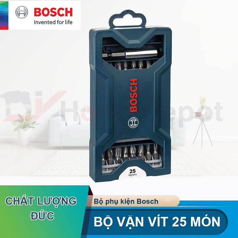 Ảnh Bộ mũi vặn vít Bosch 25 món 1