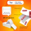 Giấy In Nhiệt A7 76x130mm Tệp 500 Tờ Chống Nước Không Phai Mực VUILEE RETAIL