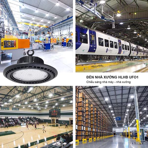 Đèn Led Highbay UFO, đĩa bay(CAO CẤP), Đèn Led Nhà Xưởng Công Suất 100W, 150W, 200W Chất Lượng Cao