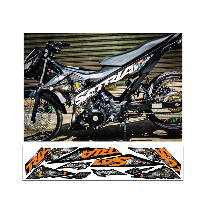 tem rời SATRIA 150C cao cấp đa dạng màu sắc