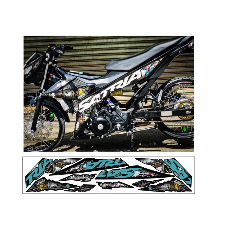 tem rời SATRIA 150C cao cấp đa dạng màu sắc