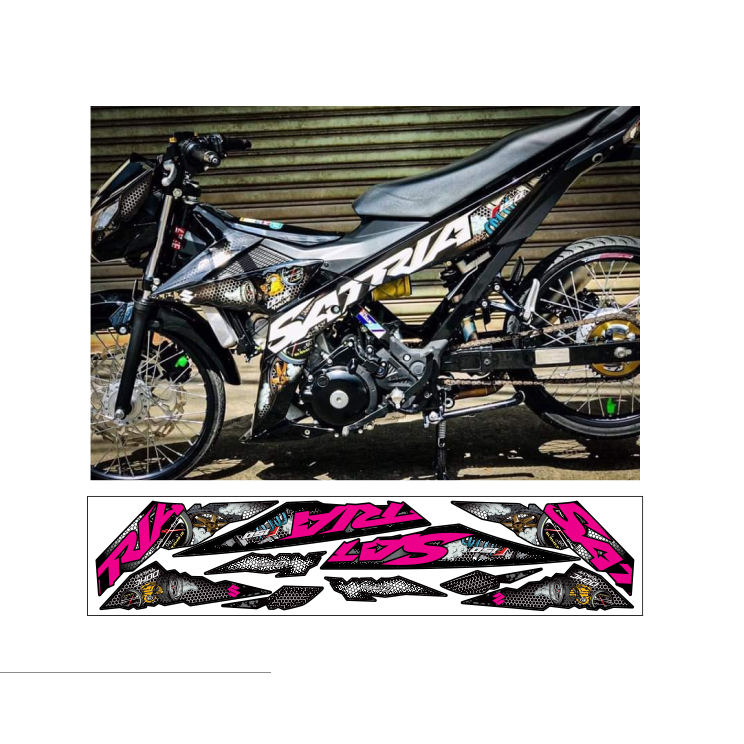tem rời SATRIA 150C cao cấp đa dạng màu sắc