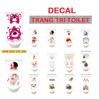 Decal dán TOILET - Trang trí nhà cửa - THUTHAODECOR | Shopee Việt Nam