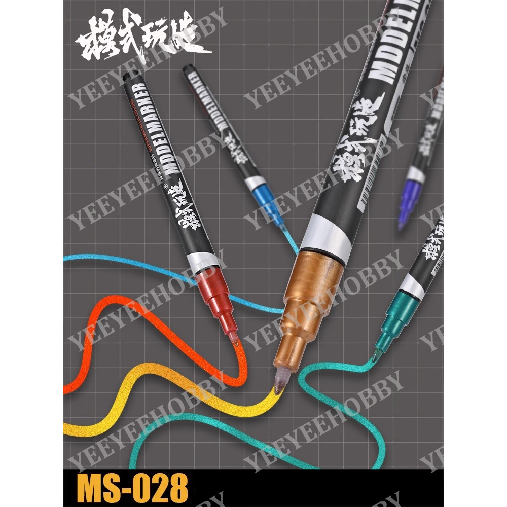DỤNG CỤ MOSHI - BÚT MÀU NHỦ MẠ KIM LOẠI EX MODEL MARKER METALLIC COLOR ...