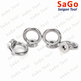 Bulong móc cẩu âm, bulong tai cẩu âm INOX 304 size M3 M4 M5 M6 M8 M10 ...