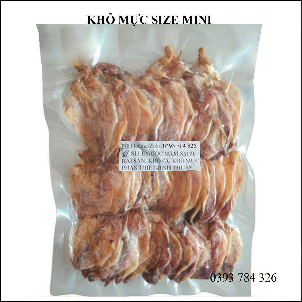 30 Con Mực Khô Phan Thiết-Bình Thuận Size Mini Hút Chân Không | Shopee ...