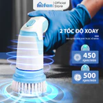 Máy Cọ Rửa Điện Cầm Tay Đa Năng Mifan K3 25W - Kèm 4 Đầu Chổi, Pin Sạc 2000mAh, Chống Nước IPX7, Tốc Độ 500rpm, BH 12 Th — ảnh 2