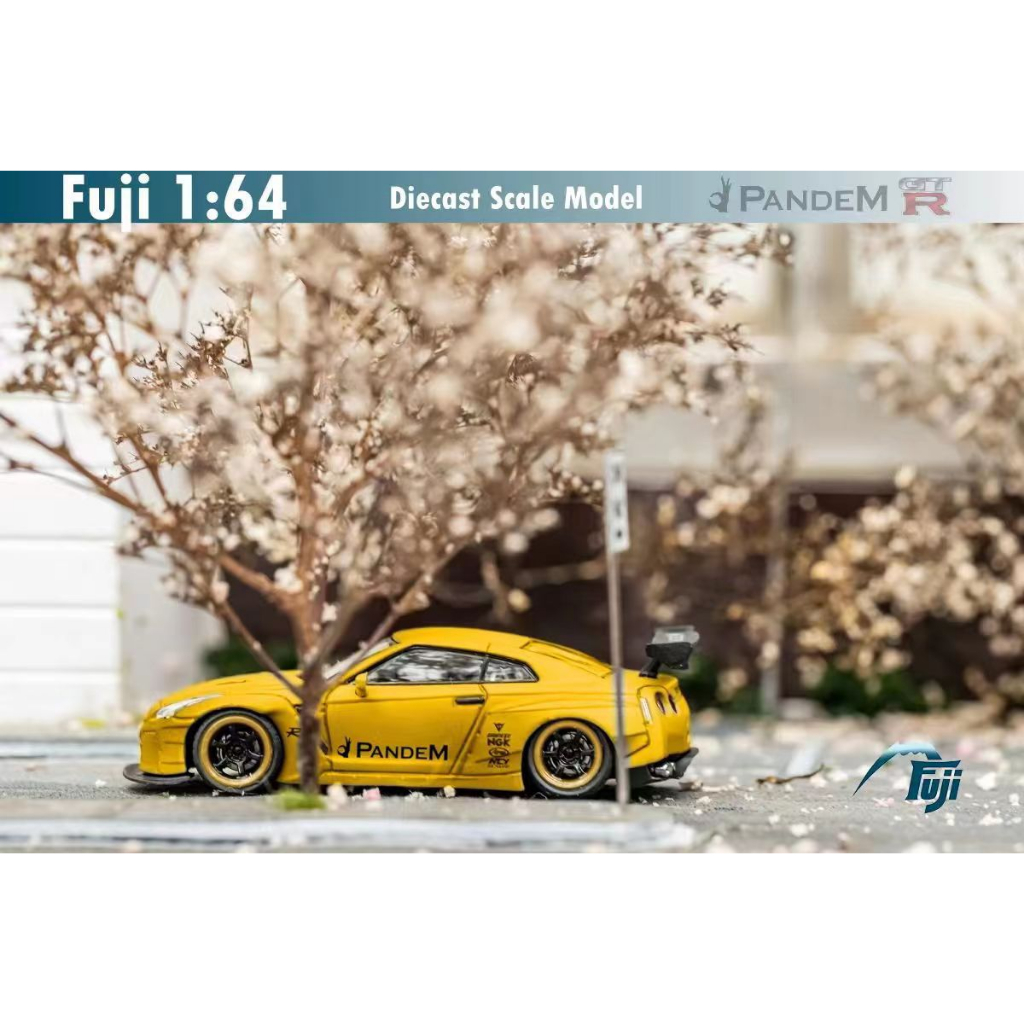 Modellino Nissan R35 Pandem EVA Racing – Fuji Models Scala 1:64, Nuovo In Scatola