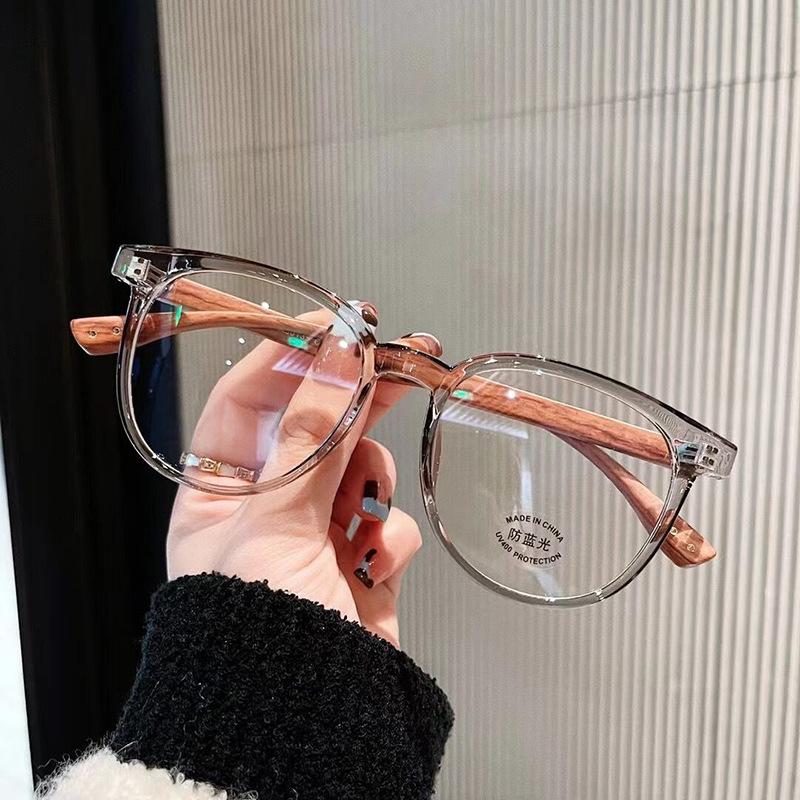 Gọng kính cận nam nữ mắt kính thời trang không độ cao cấp chống ánh sáng xanh và tia UV 400 phong cách Ulzzang 183