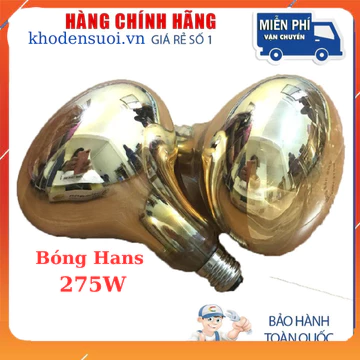Bóng sưởi nhà tắm 275w thay thế bóng đèn sưởi phòng tắm, Bóng đèn sưởi làm ấm nhanh lỗi 1 đổi 1