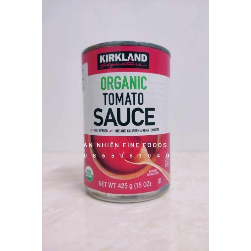 Sốt Cà Chua Hữu Cơ American Organic Tomato Sauce Kirkland 425G Shopee Việt Nam