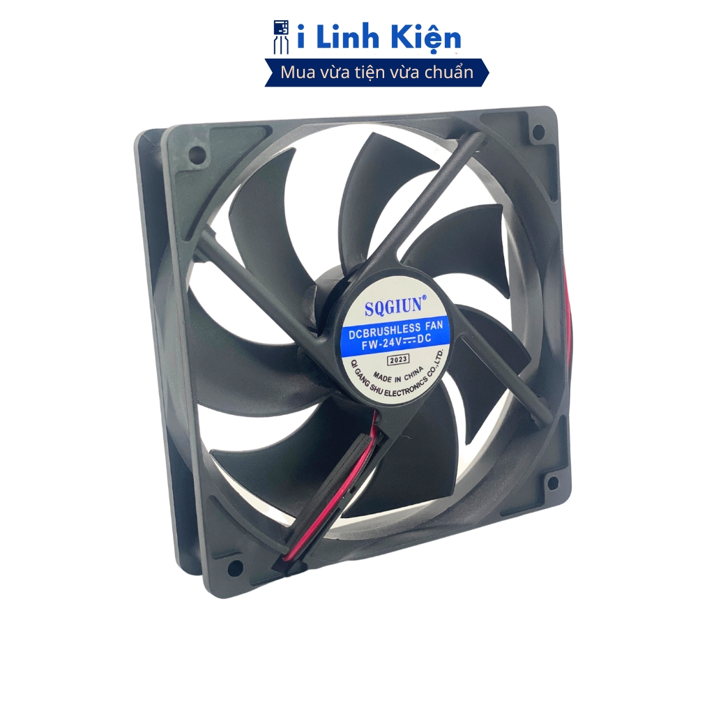 Quạt tản nhiệt 24V đầy đủ các kích thước chất lượng cao ilinhkien.