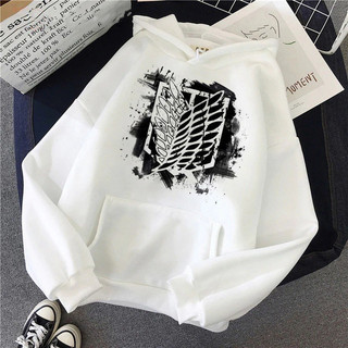 Áo Hoodie In Hình Anime Attack On Titan Y2K Esthetic Cho Nam