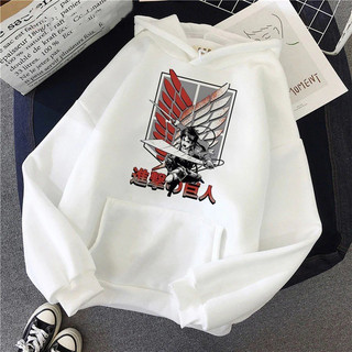 Áo Hoodie In Hình Anime Attack On Titan Y2K Esthetic Cho Nam