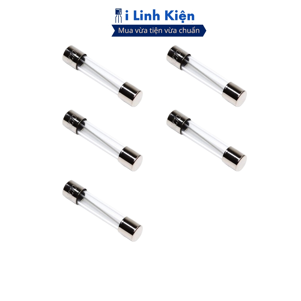 Cầu chì ống thủy tinh 6x30mm chính hãng ilinhkien