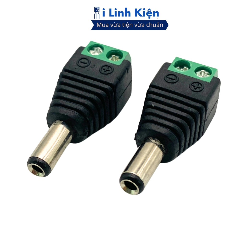 Jack nguồn DC đực cái 5.5x2.5mm 5.5x2.1mm chất lượng cao ILinhkien.