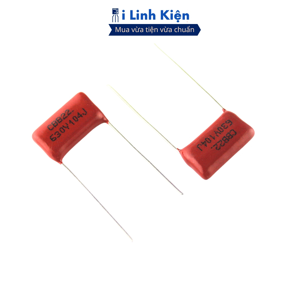 Tụ CBB, Tụ kẹo 104J 630V chất lượng cao ilinhkien.
