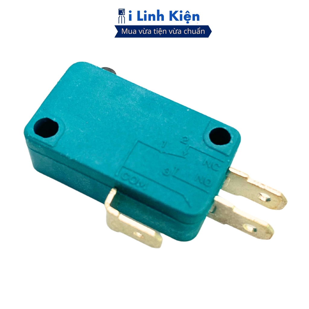 Công tắc hành trình, công tắc cửa lò vi sóng, nồi cơm điện 250V 16A màu xanh chất lượng cao ilinhkien.