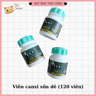 [CANXI SỮA] Viên canxi cho chó mèo bổ sung dinh dưỡng vitamin giúp chắc khỏe xương mượt lông