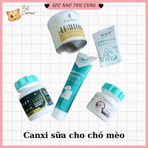 Viên canxi cho chó mèo bổ sung dinh dưỡng vitamin giúp chắc khỏe xương mượt lông