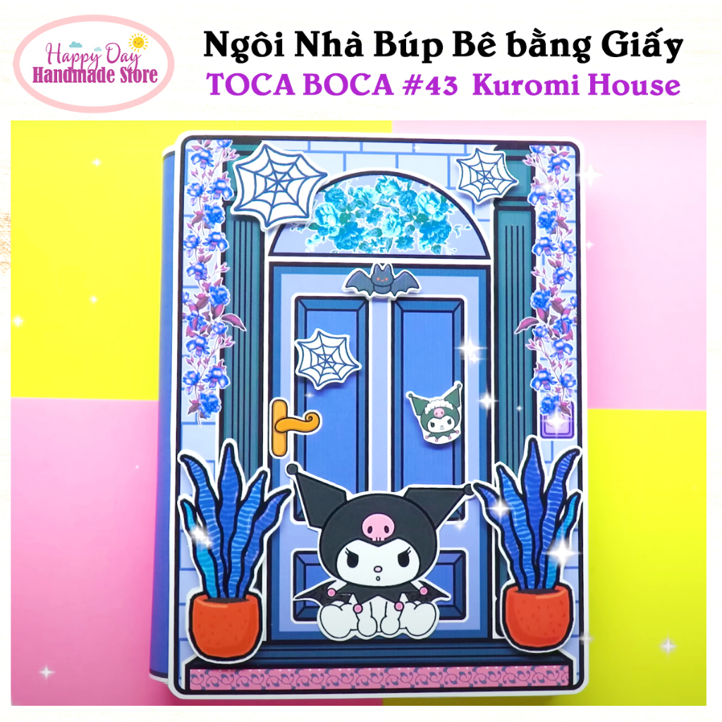 Nhà Búp Bê Bằng Giấy chủ đề Ngôi Nhà của Toca Boca #43 Kuromi House ...