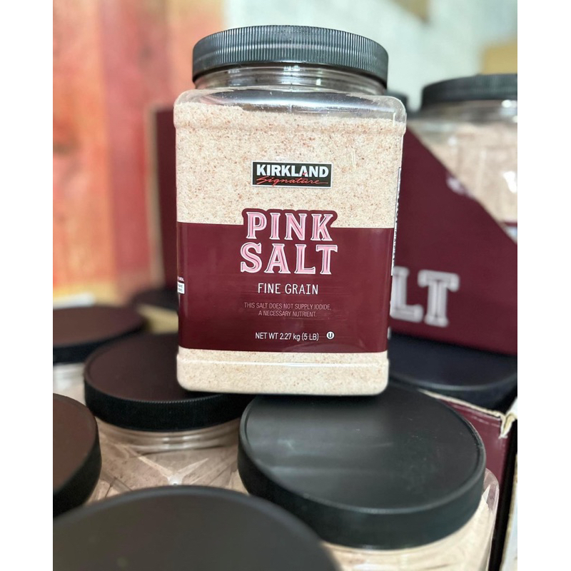 Kirkland Signature, Pink Salt, Fine Grain, 5 lbs