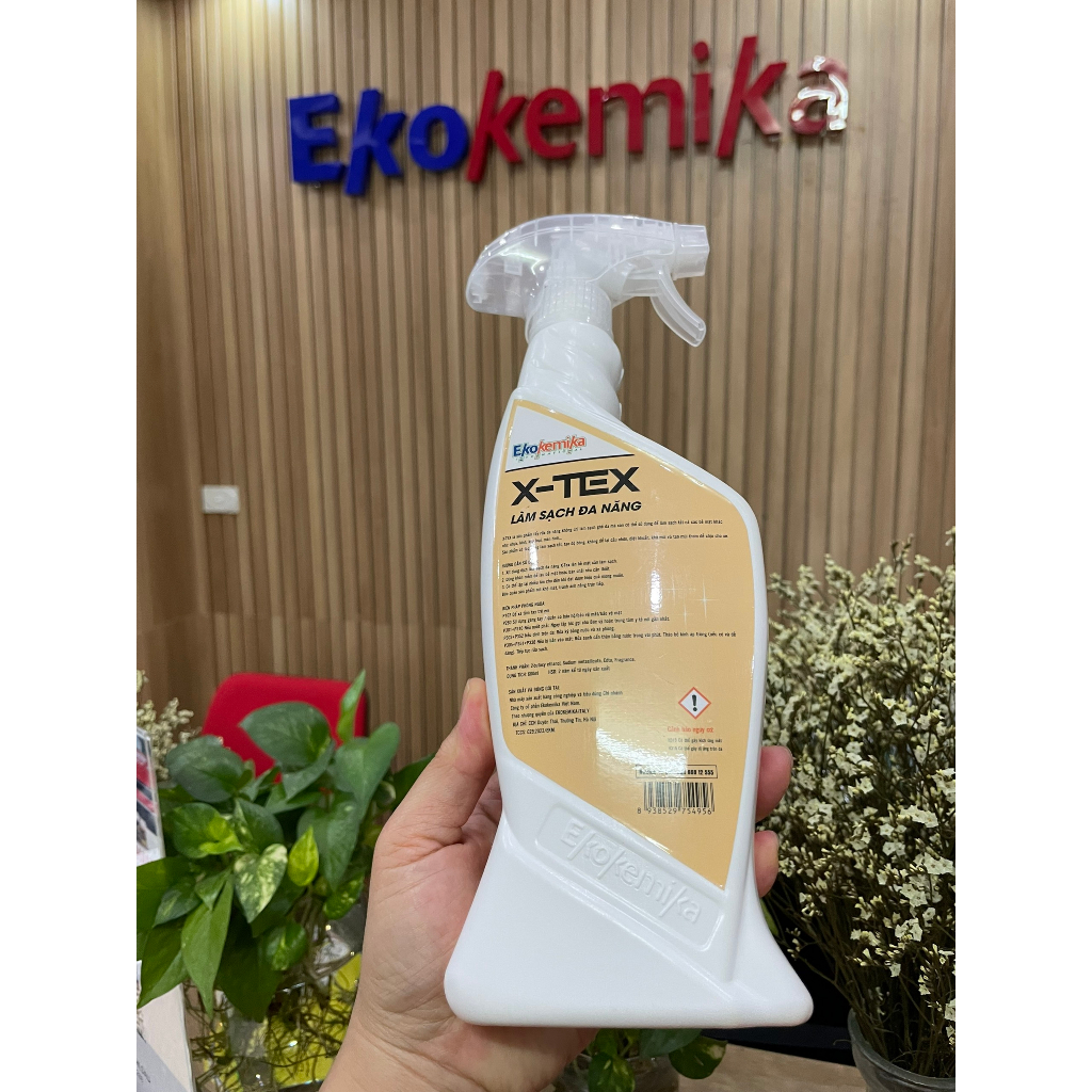 DUNG DỊCH LÀM SẠCH ĐA NĂNG - LÀM SẠCH NỘI THẤT XE HƠI X-TEX 600ML