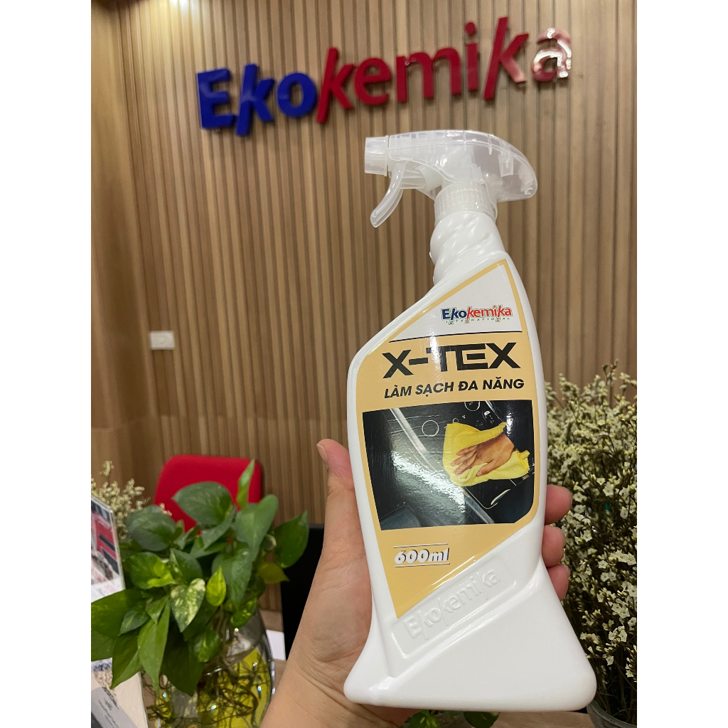 DUNG DỊCH LÀM SẠCH ĐA NĂNG - LÀM SẠCH NỘI THẤT XE HƠI X-TEX 600ML