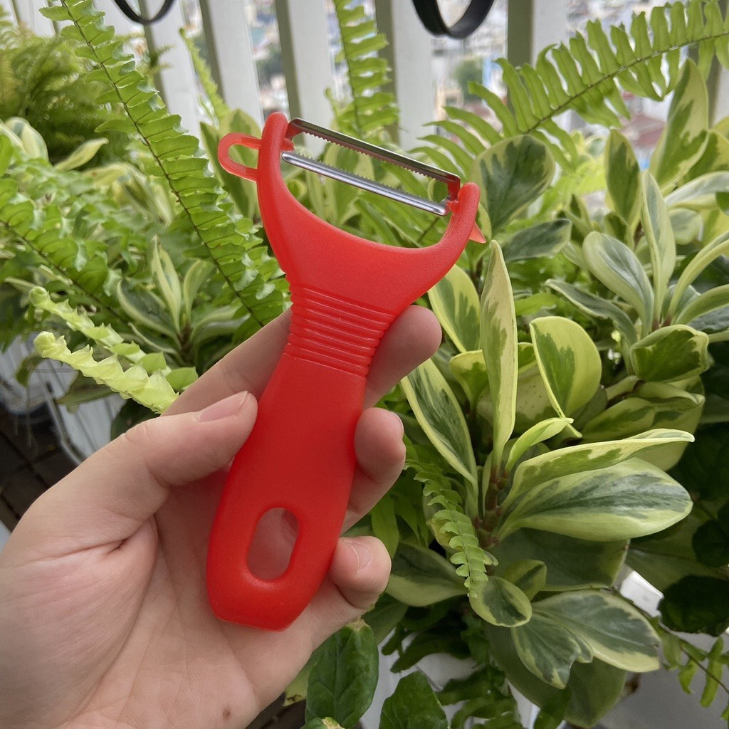 Dao bào răng cưa - Bào sợi cán cam - dụng cụ bào rau củ quả tiện lợi - đa năng