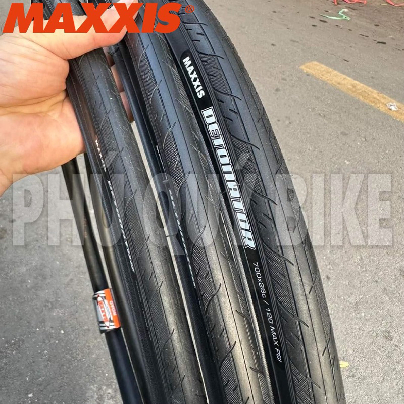 Vỏ Xe Đạp 700x23-25-28c Maxxis DETONATOR CÓ TALON CỨNG