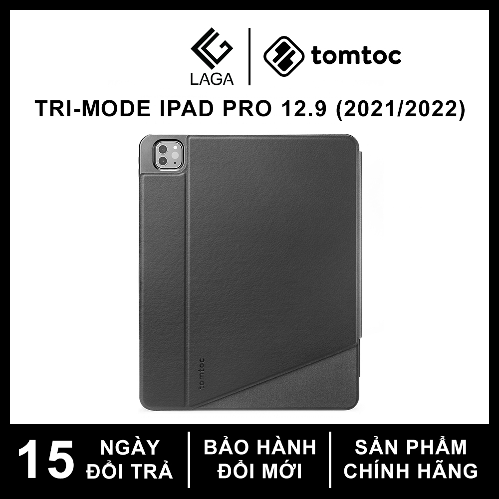 Bao Da Tomtoc InspireB02 TriMode Case Cho iPad Pro 12.9 (M1 & M2