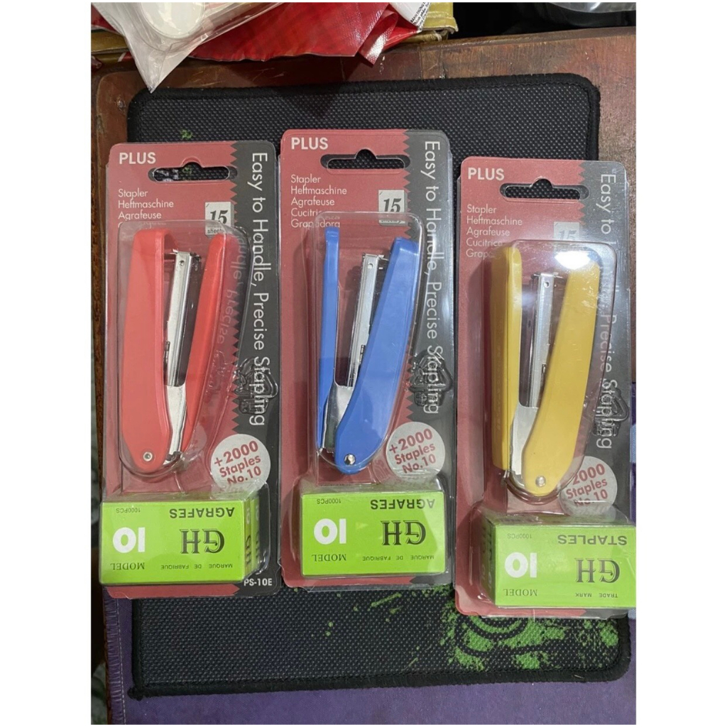 Bấm Ghim Cầm Tay Plus Kèm 2 Hộp Đạn 10mm | Shopee Việt Nam