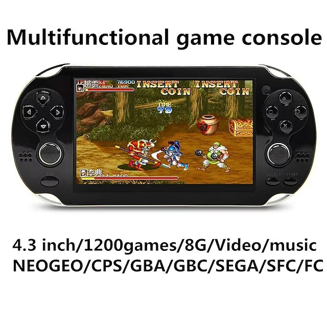 MP5 handheld game console PSP Game console PSVita game console 4.3