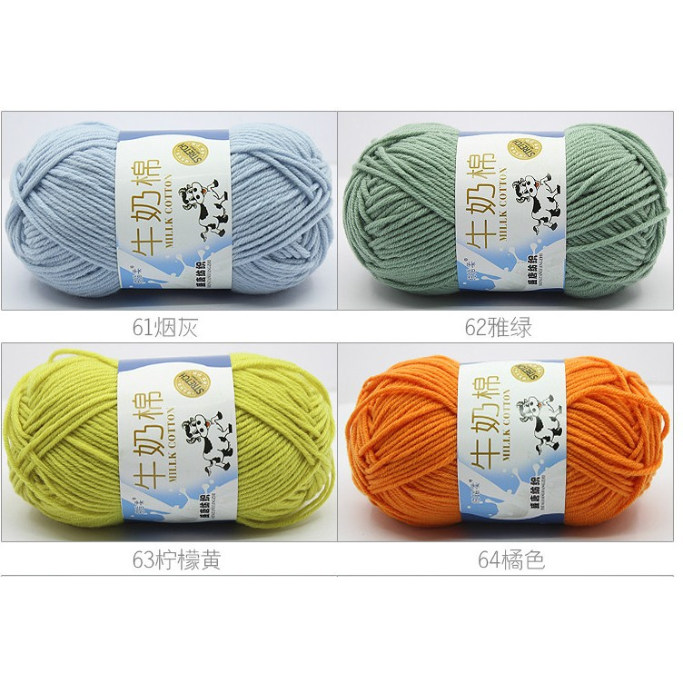 Len Milk Bò 50g bảng màu pastel siêu đẹp | Shopee Việt Nam