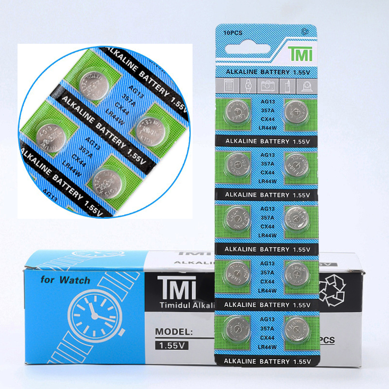 Pin cúc áo AG13 LR44 L1154 pin xe đồ chơi ALKALINE BATTERY 1.55V ...