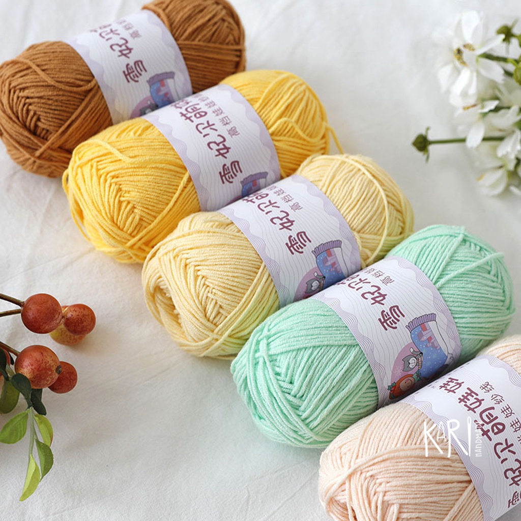 Len Baby Yarn chính hãng loại 1 an toàn không xù 40gr