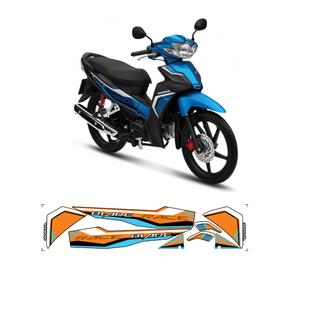 tem rời BLADE 110c cao cấp đa dạng màu sắc