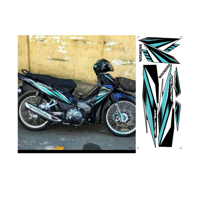 TEM RỜI HONDA BLADE 110C CAO CẤP ĐA DẠNG MÀU SẮC