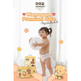 Bỉm hữu cơ MAMOGOM Premium Care / MAMOGOM DYNAMIC công nghệ Hàn dán/quần đủ size NB40/S62/M52/M48/L44/XL40/XXL38
