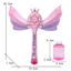 Đồ Chơi Gậy Phép Thuật Dài 34CM Thổi Bong Bóng Cầm Tay Phát Nhạc Và Đèn Lickstick Công Chúa Cho Bé Gái BỐ KHỦNG LONG