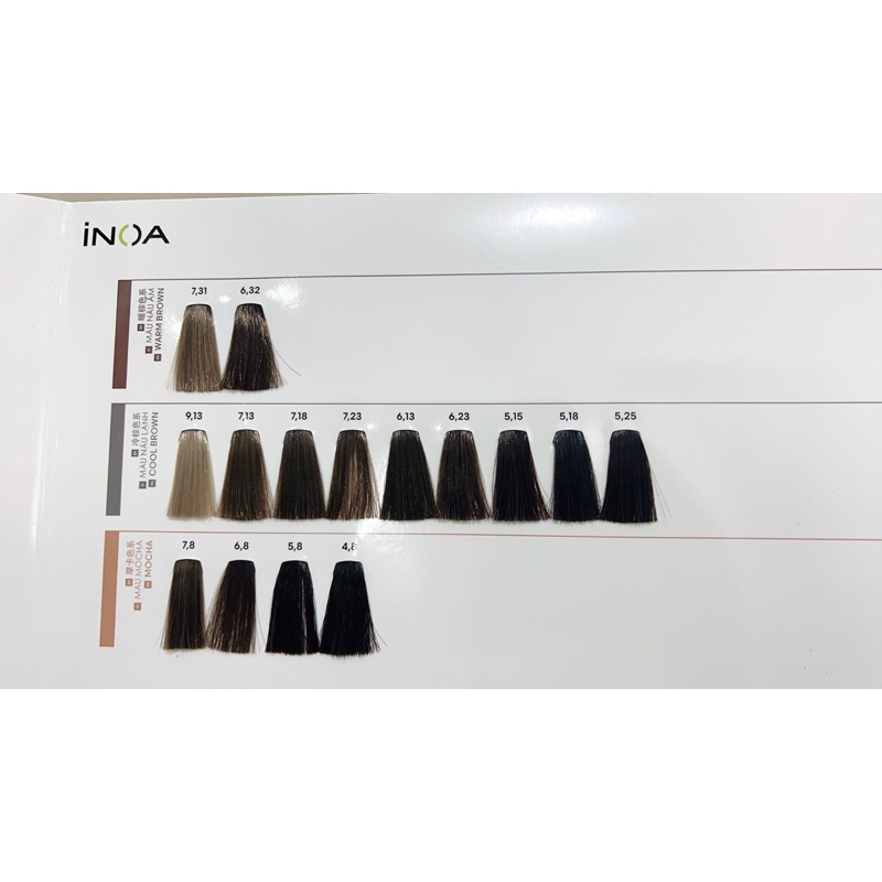 [+Mũ Trùm] Thuốc nhuộm tóc cao cấp L'Oreal Inoa phủ bạc thời trang Công nghệ thuần chay 60ml + Oxy