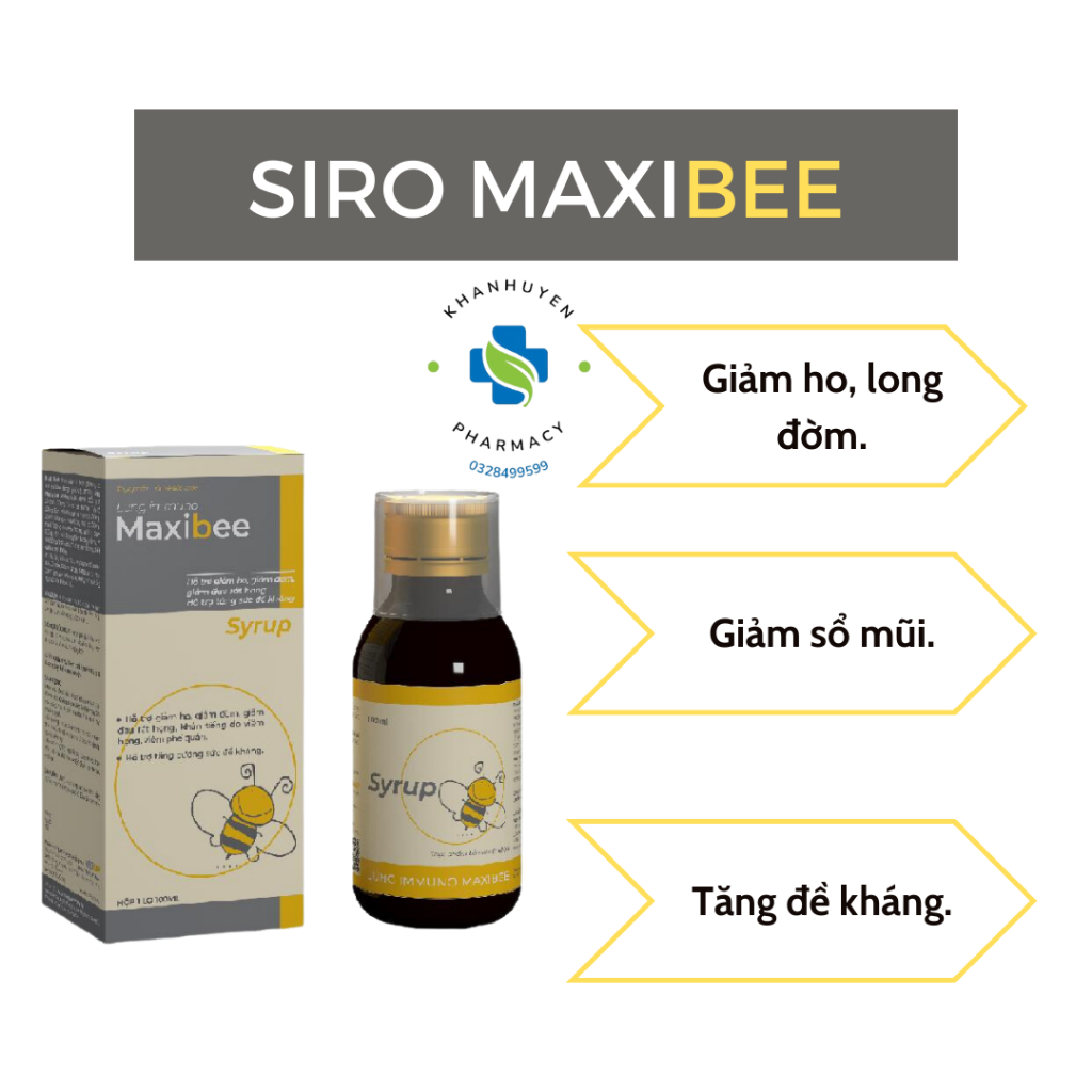 Siro ho sổ mũi Maxibee | Shopee Việt Nam