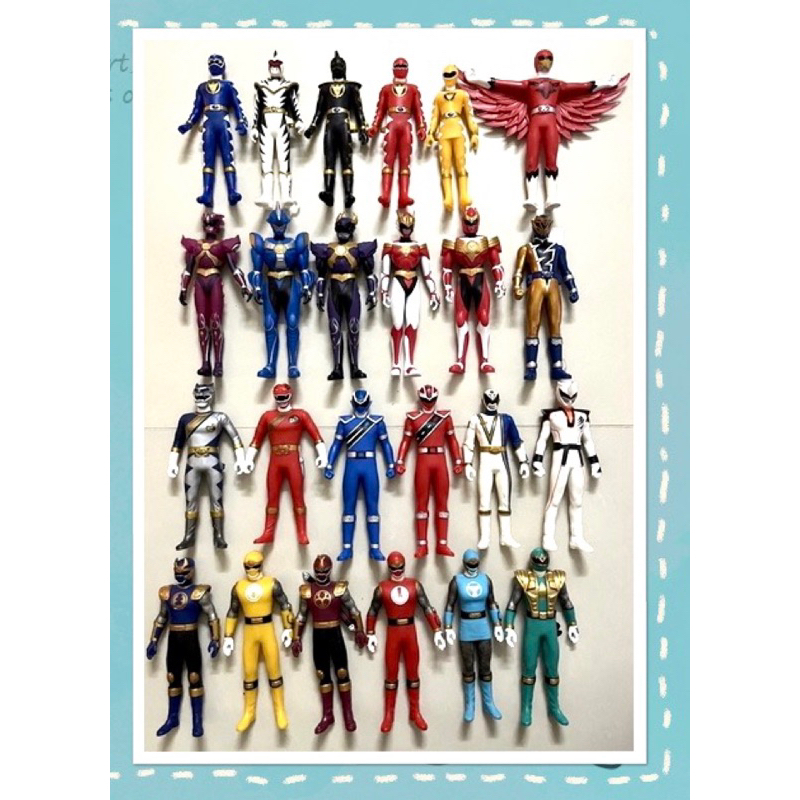 Mô hình 6 Kamen Rider và Super Sentai 17-18cm | Shopee Việt Nam