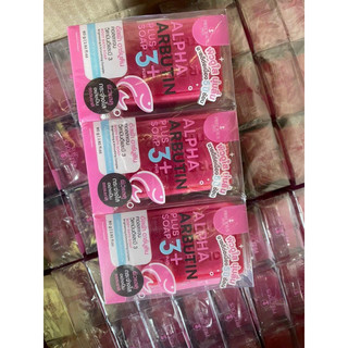 [Mẫu Mới Siêu Trắng] Soap Tắm Trắng Alpha Arbutin 3+ Plus Collagen Soap Precious 80g Thái Lan